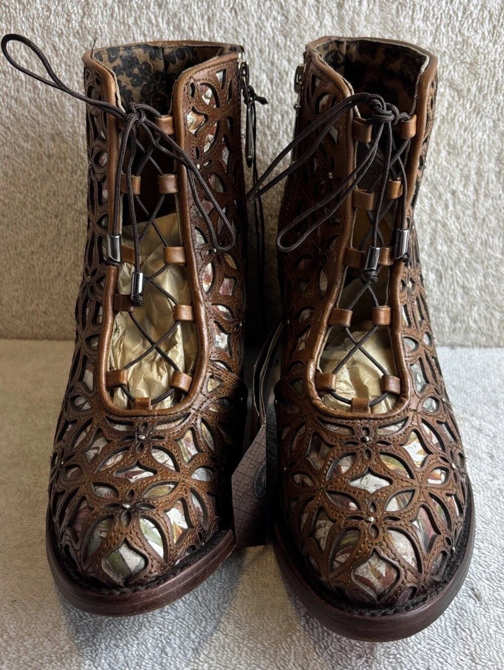 Cuadra Women's Ankle Boots made by Cuadra Boots Size 6.5 M 27059